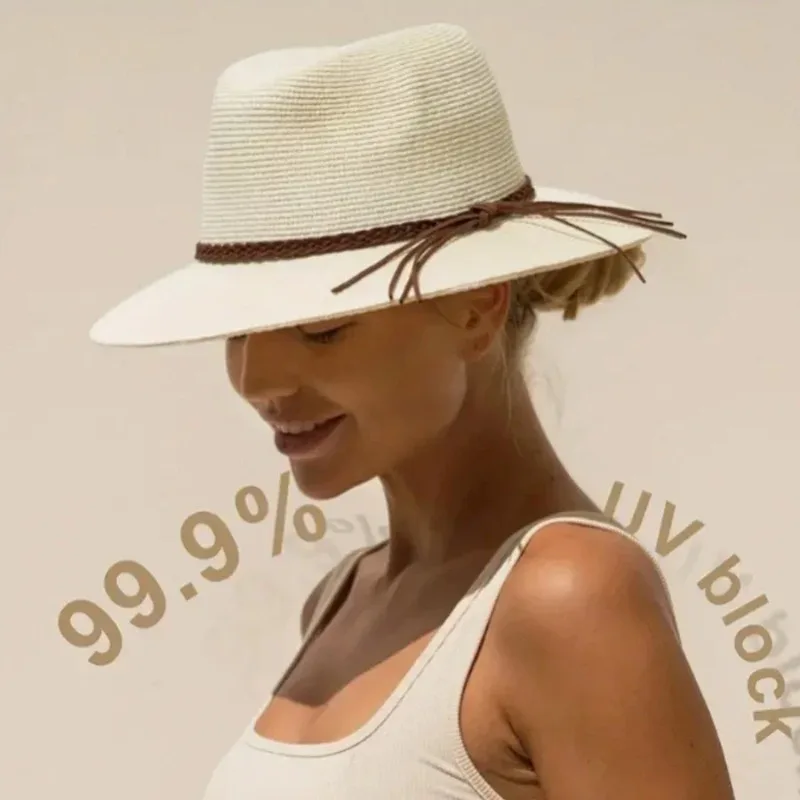 2025 New Straw Hat for Women M - Bucket Hat Straw 评论和价格