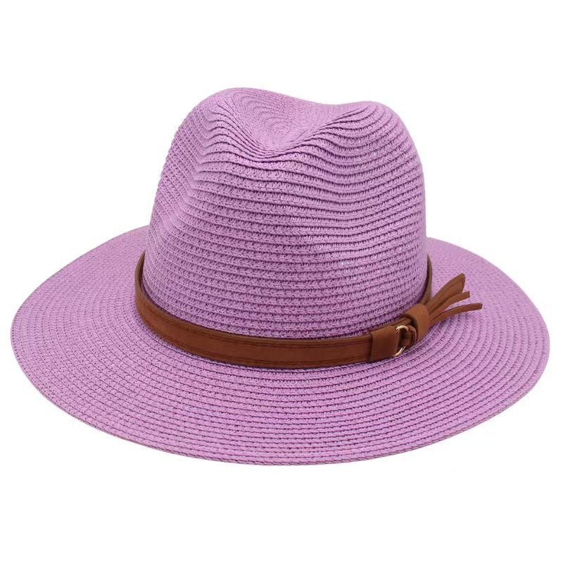 Spring and Summer Panama Hat w - Bucket Hat Straw 评论和价格